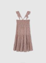 Pepe Jeans leveä kukkainen mekko tyttö multi TB001399 - Image 2