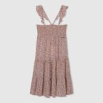 Pepe Jeans leveä kukkainen mekko tyttö multi TB001399