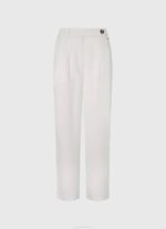 Pepe Jeans leveät laskoshousut naiset valkoinen TB00288 - Image 5