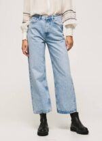 Pepe Jeans lexa sky korkeavyötäröiset leveät farkut naiset denim TB0078 - Image 2