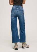 Pepe Jeans lexa sky korkeavyötäröiset leveät farkut naiset denim TB0091 - Image 4