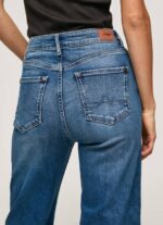 Pepe Jeans lexa sky korkeavyötäröiset leveät farkut naiset denim TB0091 - Image 5