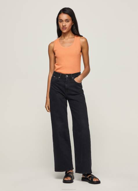 Pepe Jeans lexa sky leveät korkeavyötäröiset farkut naiset denim TB0073 - Image 1