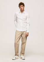Pepe Jeans Limerick slim fit paita miehet valkoinen TB001024 - Image 2