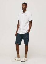 Pepe Jeans Lindenberg lyhythihainen paita miehet valkoinen TB001063 - Image 2