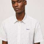 Pepe Jeans Lindenberg lyhythihainen paita miehet valkoinen TB001063