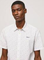 Pepe Jeans Lindenberg lyhythihainen paita miehet valkoinen TB001063