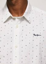 Pepe Jeans Lindenberg lyhythihainen paita miehet valkoinen TB001063 - Image 4