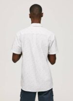 Pepe Jeans Lindenberg lyhythihainen paita miehet valkoinen TB001063 - Image 5