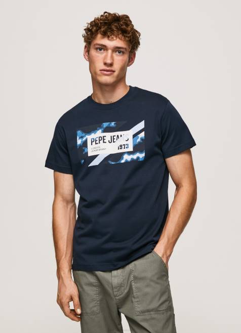 pepe_jeans_lippukuvioinen_puuvillainen_t_paita_miehet_dulwich_tb00956.jpg Pepe Jeans lippukuvioinen puuvillainen t-paita miehet dulwich TB00956 - Image 1