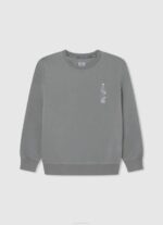 Pepe Jeans lippulogollinen t-paita poika valkoinen TB001606 - Image 3