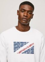 Pepe Jeans lipun logopusero miehet valkoinen TB00899 - Image 3