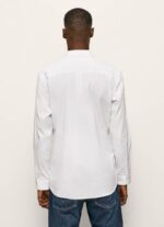 Pepe Jeans lisselton raidallinen dobby-paita miehet valkoinen TB001064 - Image 4