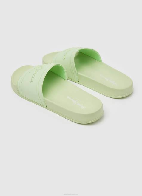 Pepe Jeans liukusäädin logo ranta varvastossut naiset tuore vihreä TB00688 - Image 4