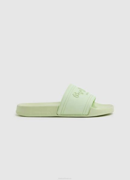 Pepe Jeans liukusäädin logo ranta varvastossut naiset tuore vihreä TB00688