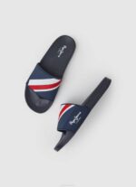 Pepe Jeans liukusäädin tekstuuri ranta varvastossut miehet laivasto TB001264 - Image 2