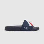 Pepe Jeans liukusäädin tekstuuri ranta varvastossut miehet laivasto TB001264