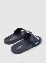 Pepe Jeans liukusäädin tekstuuri ranta varvastossut miehet laivasto TB001264 - Image 4
