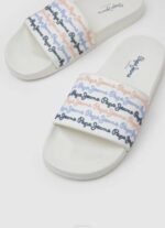 Pepe Jeans liukusäädinsarja rantavarvastossut naiset luonnonvalkoinen TB00691 - Image 3