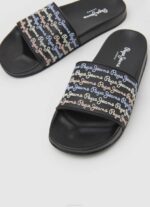 Pepe Jeans liukusäädinsarja rantavarvastossut naiset musta TB00692 - Image 3
