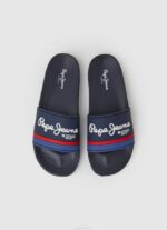 Pepe Jeans liukusäädintä portobello ranta varvastossut miehet laivasto TB001260 - Image 2