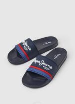 Pepe Jeans liukusäädintä portobello ranta varvastossut miehet laivasto TB001260 - Image 3