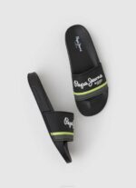 Pepe Jeans liukusäädintä portobello ranta varvastossut miehet musta TB001261 - Image 2