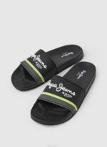 Pepe Jeans liukusäädintä portobello ranta varvastossut miehet musta TB001261 - Image 3