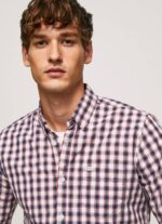 Pepe Jeans load kaksisävyinen ruudullinen paita miehet jarman TB001066 - Image 3