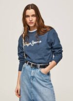 Pepe Jeans logolla painettu neulepusero naiset dulwich TB00276