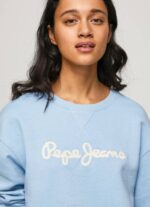 Pepe Jeans logolla painettu neulepusero naiset lahti TB00275 - Image 3