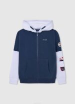 Pepe Jeans logolla painettu neulepusero poika studio punainen TB001595 - Image 3