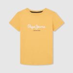 Pepe Jeans logollinen perus t-paita poika paistaa TB001636