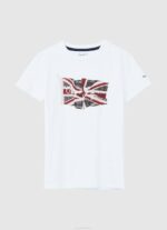 Pepe Jeans logollinen perus t-paita poika valu TB001610 - Image 3