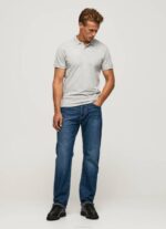 Pepe Jeans logollinen t-paita miehet harmaa marli TB001084 - Image 2