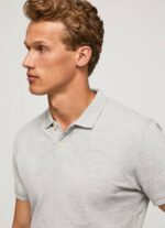 Pepe Jeans logollinen t-paita miehet harmaa marli TB001084 - Image 3