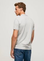 Pepe Jeans logollinen t-paita miehet harmaa marli TB001084 - Image 4