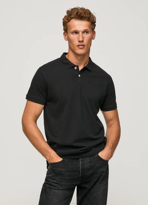 pepe_jeans_logollinen_t_paita_miehet_musta_tb001086.jpg Pepe Jeans logollinen t-paita miehet musta TB001086 - Image 1