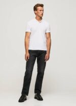 Pepe Jeans logollinen t-paita miehet valkoinen TB001085 - Image 2