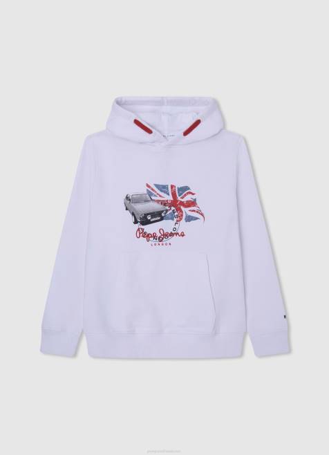 pepe_jeans_logopainattu_huppari_poika_valkoinen_tb001585.jpg Pepe Jeans logopainattu huppari poika valkoinen TB001585 - Image 1