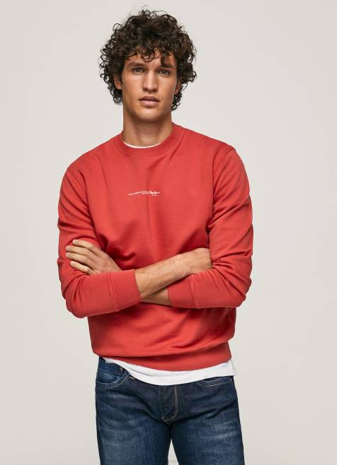 pepe_jeans_logopainattu_puuvillainen_collegepaita_miehet_studio_punainen_tb00906.jpg Pepe Jeans logopainattu puuvillainen collegepaita miehet studio punainen TB00906 - Image 1