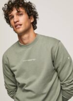 Pepe Jeans logopainattu puuvillainen collegepaita miehet valu TB00908 - Image 3