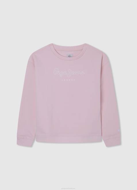 pepe_jeans_logopainattu_puuvillapusero_tytto_pehmea_pinkki_tb001416.jpg Pepe Jeans logopainattu puuvillapusero tyttö pehmeä pinkki TB001416 - Image 1