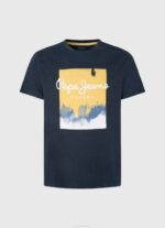 Pepe Jeans logopainatus t-paita miehet dulwich TB00979 - Image 5