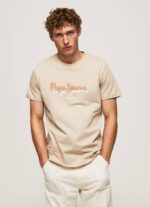 Pepe Jeans logopainatus t-paita miehet maltaat TB00993 - Image 3