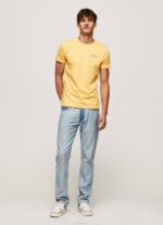 Pepe Jeans logopainatus t-paita miehet paistaa TB00972 - Image 2