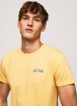 Pepe Jeans logopainatus t-paita miehet paistaa TB00972