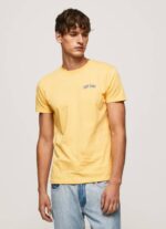 Pepe Jeans logopainatus t-paita miehet paistaa TB00972 - Image 3