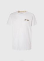 Pepe Jeans logopainatus t-paita miehet valkoinen TB00978 - Image 5