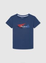 Pepe Jeans logopainatus t-paita poika jarman TB001641 - Image 3